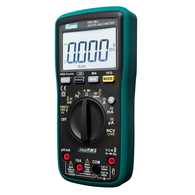 FUZRR FR17B Handheld Professional Digital Multimeter
