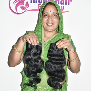 Extensions de cheveux longs Bodywave 100% naturelles, aspect naturel, texture douce et soyeuse, disponibles à la vente par l'exportation - Product Image 4