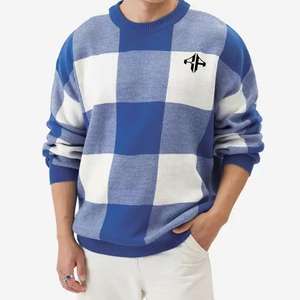 Nuevo diseño Sudadera de hombre de alta calidad 100% algodón Patrón sólido Alto O, Cuello Servicio OEM Personalizado por ATLANTIC - Product Image 2