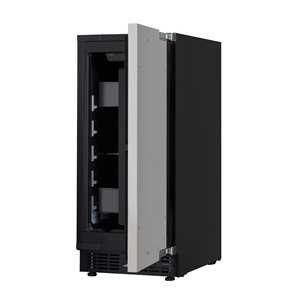 Refrigerador de Bebidas Compacto de 15 Pulgadas para Debajo del Mostrador, con Control Digital de Temperatura, Estantes de Vidrio, Enfriador de Vino, Certificación ETL - Product Image 1