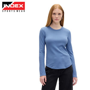 Comercio transfronterizo Nuevo estilo Deportes Camiseta de manga larga Mujeres Moda Casual Adelgazamiento Fitness Yoga Frente Antibacteriano - Product Image 6