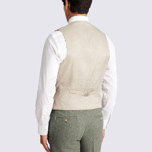 Gilets pour hommes de haute qualité, classiques, formels, assortis aux costumes, vêtements sans manches pour événements professionnels, vente en gros, fabricant - Product Image 3
