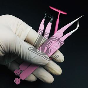 Top Deal Miroirs Extensions de Cils Miroirs Couleur Rose Chaud Nouvelle Arrivée Miroirs De Cils En Acier Inoxydable Durables À Vendre - Product Image 6