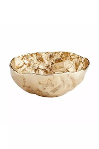 Elegant Antique-Look Dining <b>Table</b> Serving Bowl Customized Sustainable Metal Casting Latest Design Eco-Friendly Aluminium <b>Copper</b> - Product Image 2