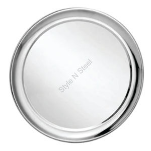 Acero inoxidable Premium Alta calidad Durable Colección de placas de acero inoxidable de 6 piezas Espejo de diseño elegante clásico - Product Image 3