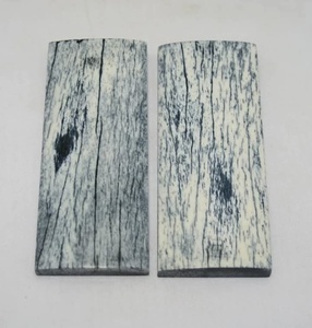 Faizacraft's High Quality Buffalo Bone Pattern Knife Handle Scales Eco-Friendly Natural Crafts Pulido Animal Style Love Style - Product Image 2