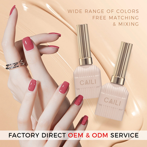 Fournisseur de vernis gel en marque privée, vernis gel UV, OEM, emballage personnalisé avec logo, fournitures professionnelles pour salons de <span class=keywords><strong>manucure</strong></span>, vente en gros de gel - Product Image 1