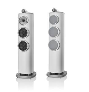 GLOBAL CERTIFIED MARKET SALES OFFER FOR Bow-eris & Wil-kinas 804 D4 Floor-<b>standing</b> <b>Speakers</b> -White (Pair) - Product Image 1