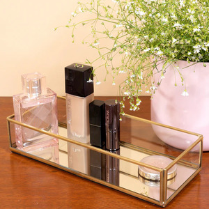 ถาดทองเหลืองทรงสี่เหลี่ยมแบบดั้งเดิมสำหรับตกแต่งบ้าน - Product Image 4
