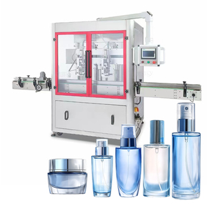 Machine de remplissage automatique de détergent de shampooing de suivi de pâte liquide visqueuse de soin de pompe à engrenages à Double tête de suivi - Product Image 3