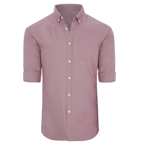 Chemise habillée décontractée pour homme en coton 100% de qualité supérieure, à manches longues, coupe ajustée, séchage rapide, anti-plis, respirante, idéale pour l'été - Product Image 4