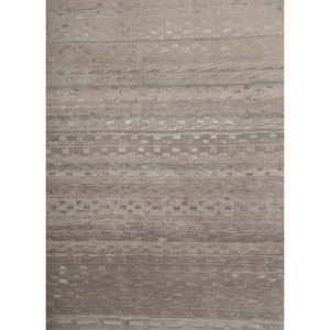 Tapis tissé plat rayé Barish Ki Boondein pour usage domestique - Product Image 3