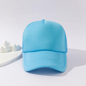 หมวกเบสบอลกีฬาวินเทจ6แผงหมวกทรูเกอร์ปักโลโก้ซักได้ - Product Image 3