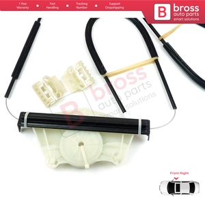 ชุดซ่อมมอเตอร์กระจกไฟฟ้า BWR520 สำหรับประตูหน้าขวา รถนิวบีเทิล C1 1C1 1997-2011 3 ประตู แฮทช์แบค 1C0837656 - Product Image 5