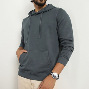 Sudadera y sudadera con capucha para hombre Boxy Fit Crewneck Pullover Vintage algodón fabricante al por mayor a granel - Product Image 1