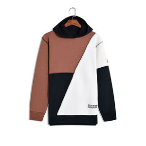 Sudadera con capucha de los fabricantes de alta calidad de gran tamaño hombro caído invierno liso teñido personalizado Sudadera con capucha pulóver - Product Image 2