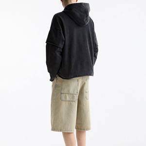 Sudadera con Capucha de Doble Manga de Alta Calidad para Fabricantes Profesionales, Sudadera con Capucha de Doble Manga Personalizada OEM - Product Image 2