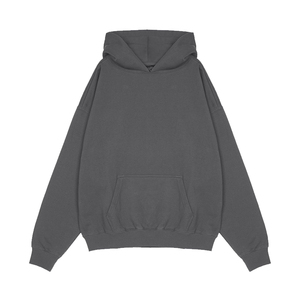 Sweat-shirts à capuche unisexes surdimensionnés en polaire pour homme, de haute qualité, avec logo personnalisé brodé, écologiques, en coton lourd 100% - Product Image 1