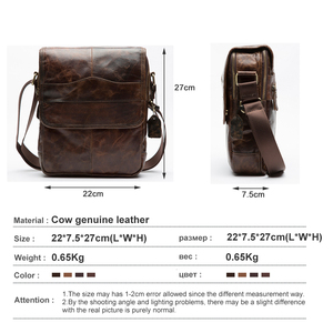 Túi Xách Da Thời Trang Nhà Máy Cho Nam Ba Lô Đeo Một Vai Túi Thể Thao Ngoài Trời Cho Nam Chất Lượng Cao - Product Image 6