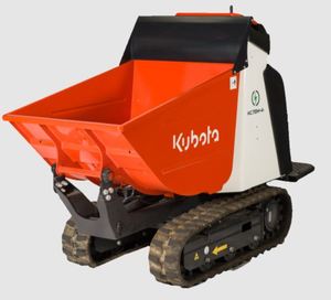 Buy reliable Kubota <b>tracked</b> compact <b>dumper</b> models featuring 700 kg payload capacity and a 20 horsepower diesel engine - Product Image 3