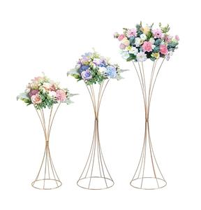 เครื่องประดับงานแต่งสีทองประดับกลางโต๊ะในขนาดใหญ่จำนวนมากดีไซน์ไม่ซ้ำใครออกแบบได้ตามต้องการ - Product Image 5