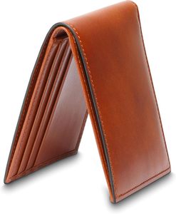 Bolso Tote de retales de cuero marrón vintage con tarjetero portátil Cartera pequeña para hombre de negocios a precios asequibles - Product Image 3