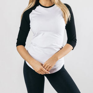 Camisetas básicas de cuello redondo para mujer, Tops informales lisos de verano, novedad - Product Image 1