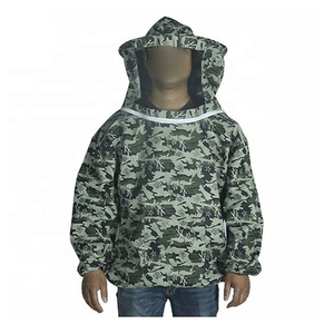 Protección segura para abejas, tela de poliéster, chaquetas para apicultor, chaqueta de apicultura profesional, mono, diseño ventilado - Product Image 3