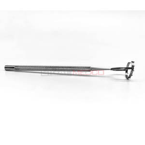 Pinzas de Fijación Hoffman Thronton Globe, Instrumentos Quirúrgicos Oftálmicos Manuales de Acero Inoxidable Alemán, Certificación CE, Retina, Cornea - Product Image 3