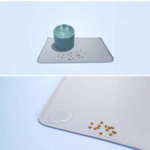 Solid <b>Silicone</b> Pet Feeding <b>Mat</b> Non-Slip Leak-Proof for Cats and Dogs - Product Image 4
