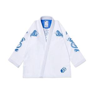 Uniforme de Taekwondo Unisex de Fábrica, Uniforme de Artes Marciales de Secado Rápido, Uniforme de Taekwondo Coreano con Cuello en V, Uniformes Dobok, Tae Kwon Do MMA - Product Image 6