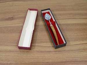 Juego de cubiertos de acero inoxidable chapado en oro hecho a mano para el hogar, cocina y cuchara de mesa, decoración hecha a mano de La India - Product Image 6