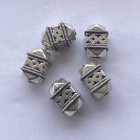16mm 18mm 20mm 22mm 925 argent Sterling connecteur forme carrée perles à la main perles de créateur grande entretoise perle fabrication de bijoux lampe