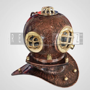 Casco de Buceo Pequeño de Latón de Alta Calidad, Casco de Buzo Marino Vintage, Decoración Náutica Marítima para el Hogar y la Mesa, Coleccionable, Mar Profundo - Product Image 4