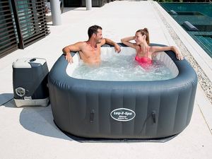 100% Original Lay-Z-Spa Hawaii Airjet <b>Inflatable</b> Massage Spa <b>Pool</b> Portable Hot Tub <b>Inflatable</b> - Product Image 2