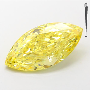 Aniva เพชรพลอย IGI ได้รับการรับรอง3.21CT เพชรที่ปลูกในห้องปฏิบัติการที่มีสีเหลืองสดใสสวยงาม VS2เพชรหลวม CVD - Product Image 1