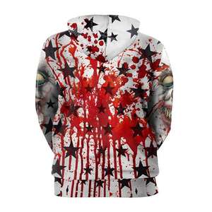 Sudadera con capucha con estampado 3D de poliéster lavado, Jersey unisex de talla grande, diseño personalizado para invierno - Product Image 5