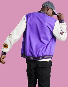 Veste universitaire personnalisée avec logo brodé OEM pour hommes - Product Image 6