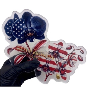 GETUP BROSONS IMPEX GBI-EET-2845 Stainless Steel Smooth Tip Eyelash Extension Tweezers Eyelash USA Flag <b>Tiles</b> <b>Kit</b> Anti-Static - Product Image 1