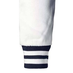 Vêtements de style de rue de haute qualité pour hommes, vestes Pakistan OEM, conception de logo personnalisé, vestes de baseball en laine à manches en cuir contrastées - Product Image 6