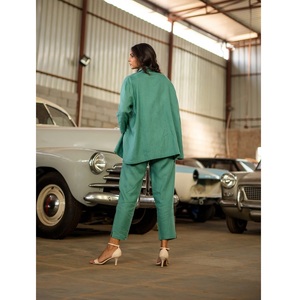 Chaqueta kimono larga holgada vietnamita para mujer - Product Image 1