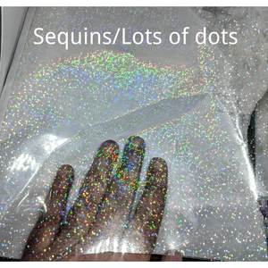 สติกเกอร์กระดาษเคลือบเย็นป้องกันไฟฟ้าสถิตย์แบบโฮโลแกรม Spick Global ความยาว 50 เมตร สำหรับตกแต่ง ใช้กาวอะคริลิก PET กันน้ำ - Product Image 6