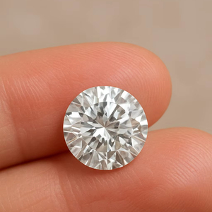 Diamant rond brillant de haute qualité, de couleur bleu vif, cultivé en laboratoire, rempli, 2,26 carats, certifié IGI, clarté VS1, bijoux en vrac - Product Image 1