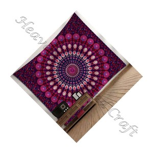 New Pattern Mandala <b>Wall</b> Hanging Tapestry Travel Camping Mat Yoga Sleeping <b>Carpet</b> Beach Blanket Custom Printed <b>Wall</b> Art Tapestry - Product Image 1