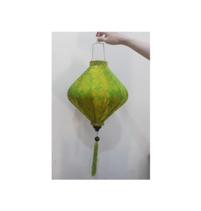 Linterna colgante de seda de bambú, linternas de papel decorativas con exquisita textura de Vietnam - Product Image 1