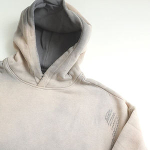 Trending Men's Acid Wash Custom <b>Hoodies</b> <b>Oversized</b> Pullover Casual <b>Long</b> Sleeve 100% Cotton Fleece Vintage <b>Hoodies</b> Men's - Product Image 3