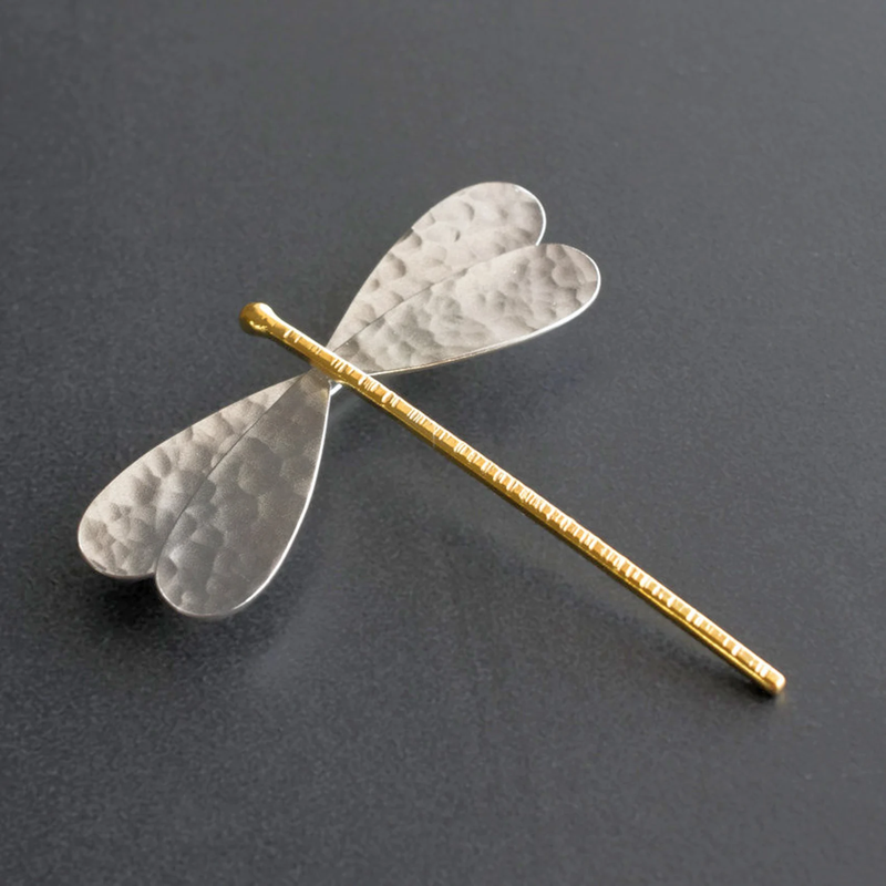 Luxury Atmospheric Sunflower Brooch Pin Brass