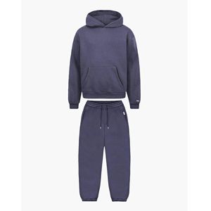 Conjunto de ropa de abrigo personalizable de alta calidad para hombres y mujeres, chándal de invierno transpirable, método de tejido - Product Image 1