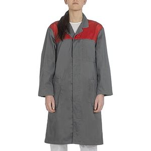 Delantal de Trabajo Unisex Gris/Rojo CBF Balducci Group, Ropa de Trabajo Profesional Hecha en Albania - Product Image 6