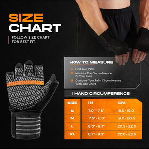 Fabricante de fábrica Precio de Venta caliente Hombres y mujeres Fitness Deporte Entrenamiento Guantes Levantamiento de pesas Guantes de gimnasio - Product Image 6